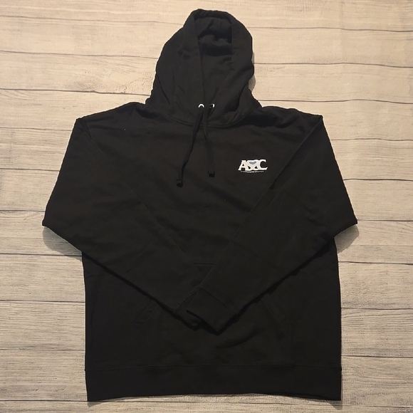 Anti Social Social Club Negative Space Hoodie Black Size XL NWT